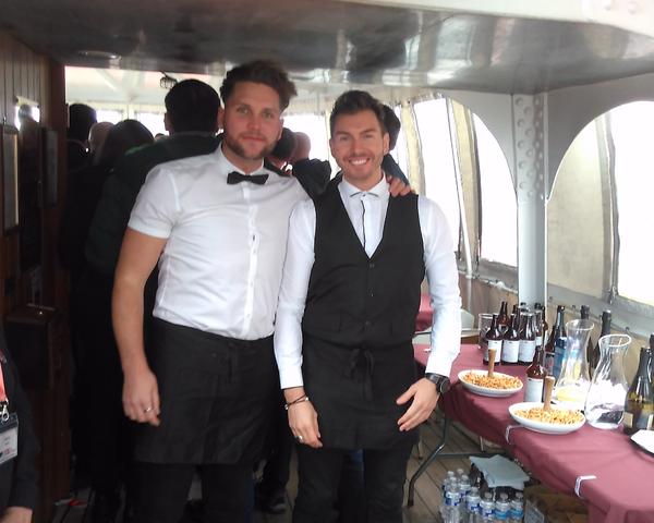 Singing Waiters - great addition to a private hire event