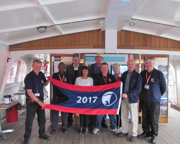 Flagship Of The Year - Award given to us by National Historic Ships