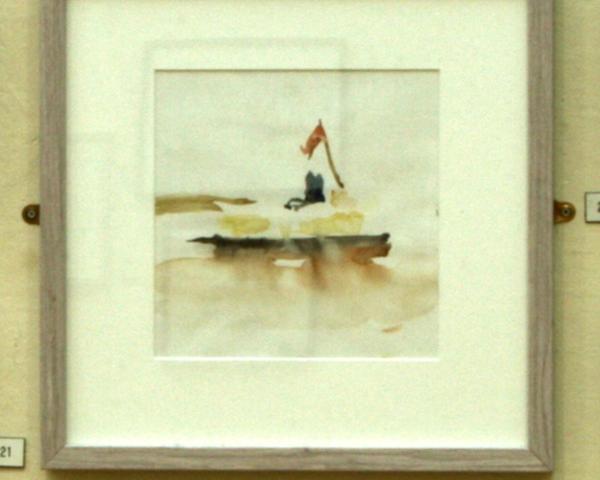 Artist Claire McCarthy exhibits 'Art on The Mersey' on The Danny July 7th 11am to 4pm