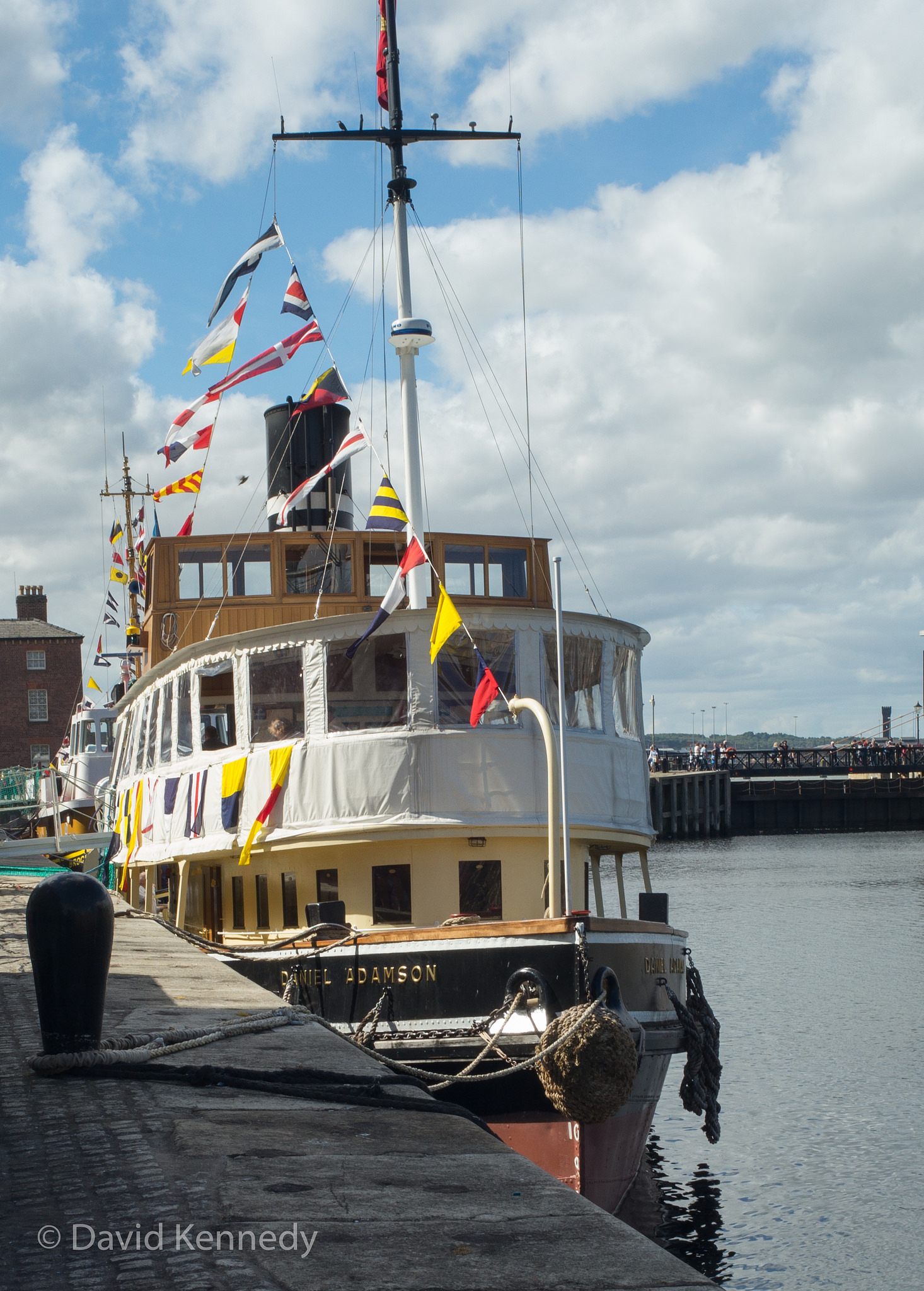 In all her glory at Albert Dock