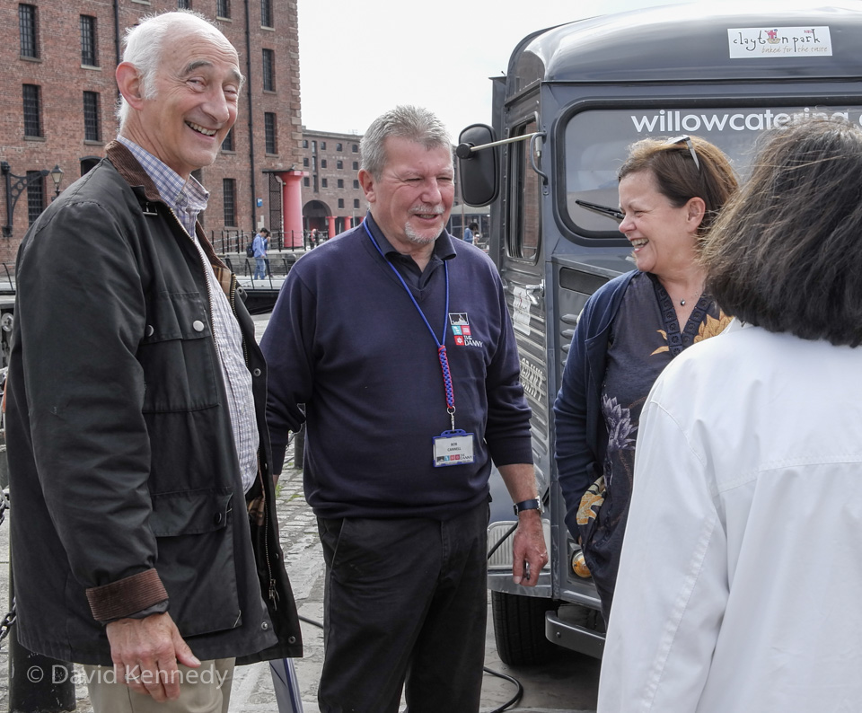 A visit from our Patron Paul Atterbury