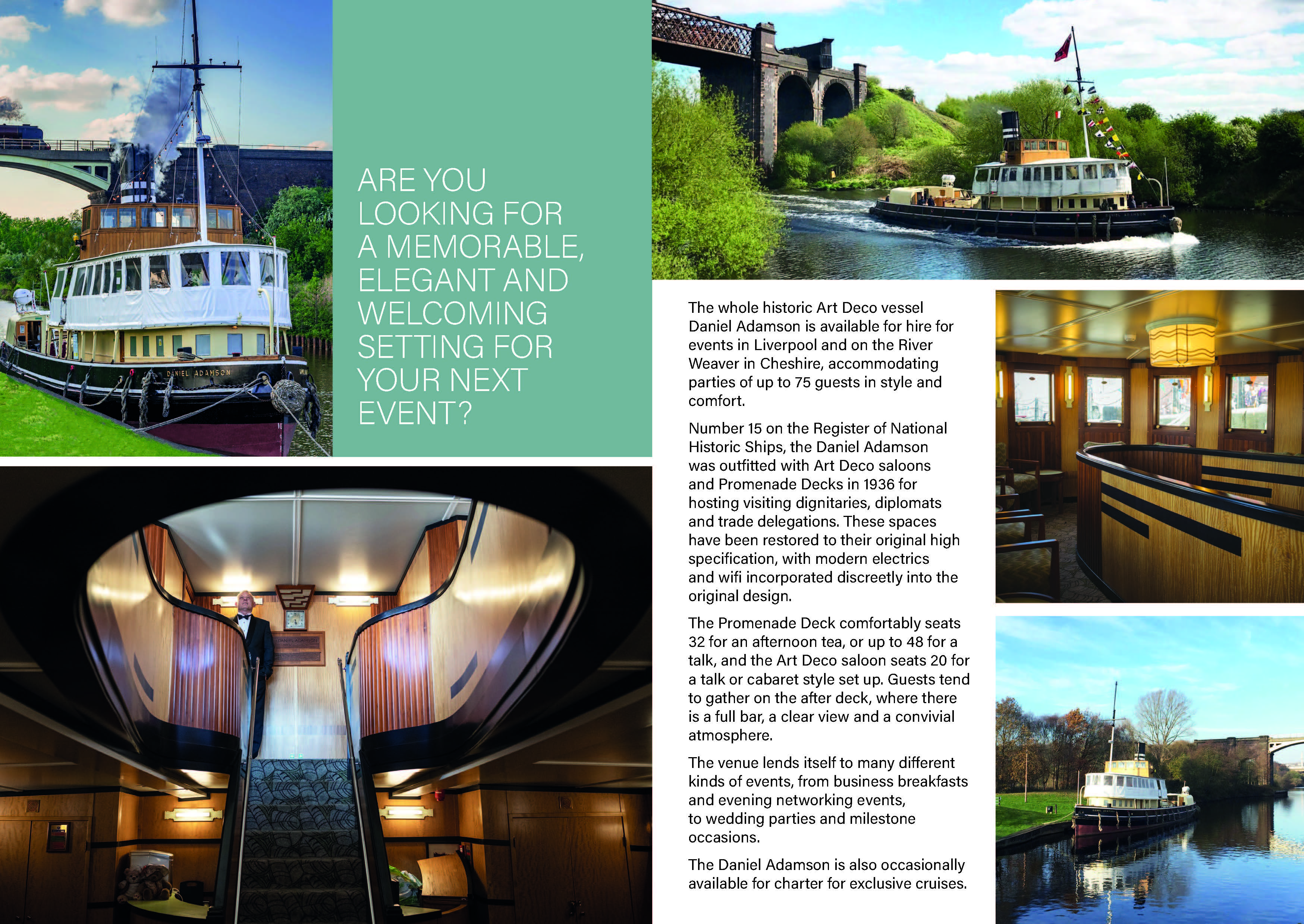 Private hire bookings now being taken for 2024