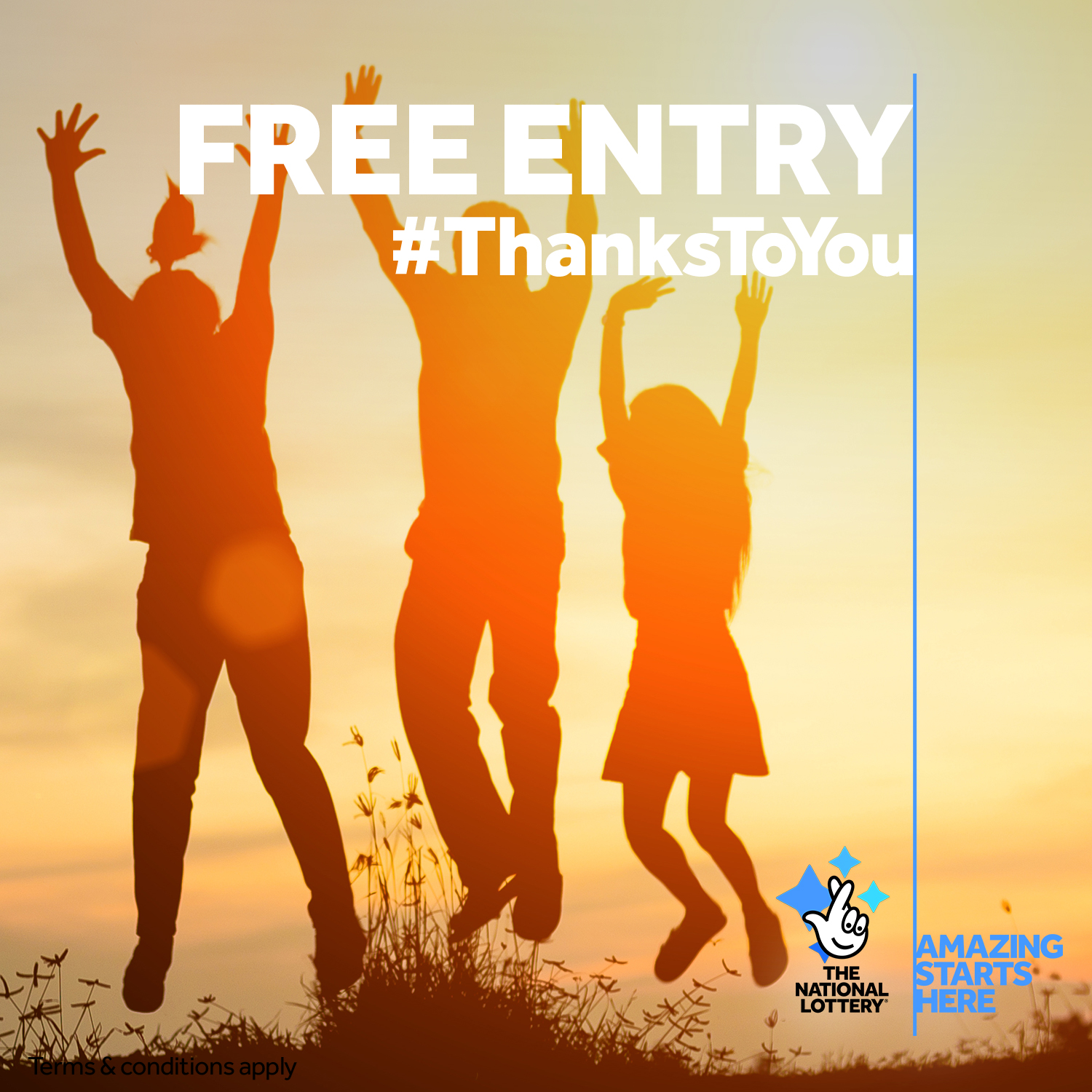 National Lottery #ThanksToYou