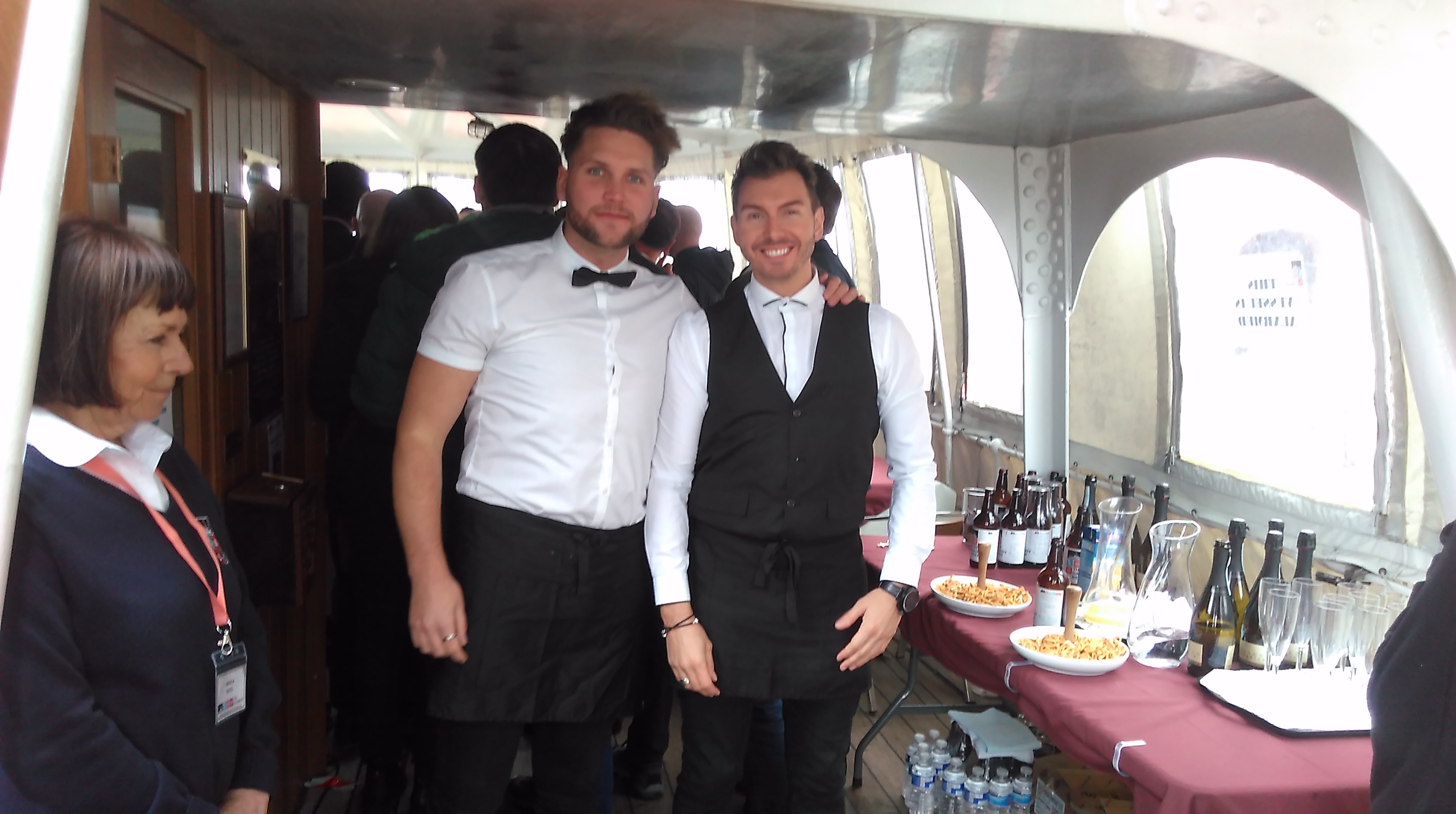 Singing Waiters - great addition to a private hire event