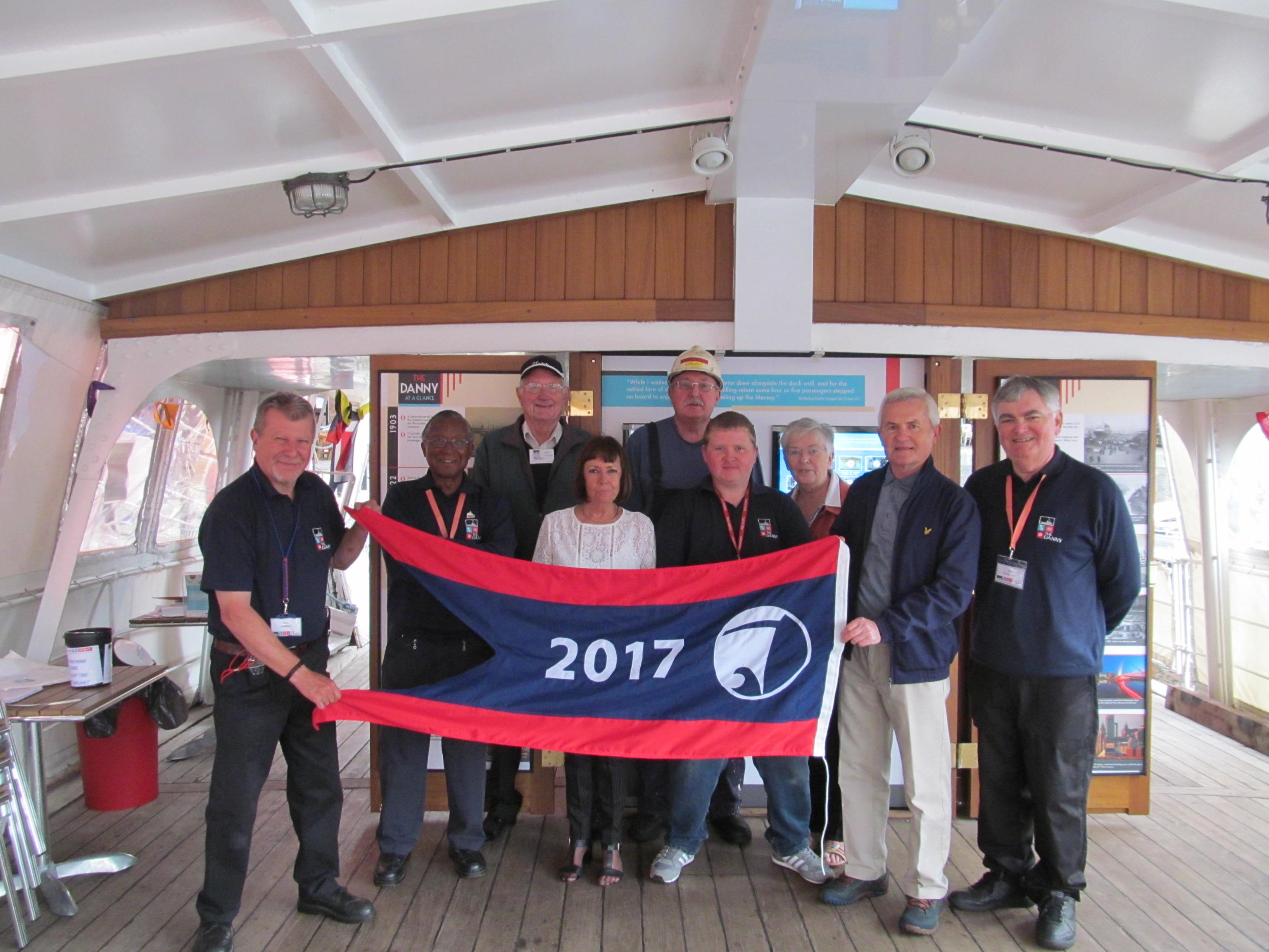 Flagship Of The Year - Award given to us by National Historic Ships